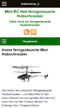 Mobile Screenshot of mini-rc-heli-ferngesteuerte-hubschrauber.de