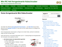 Tablet Screenshot of mini-rc-heli-ferngesteuerte-hubschrauber.de